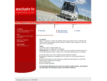 Tablet Screenshot of exclusiv-lv.ro